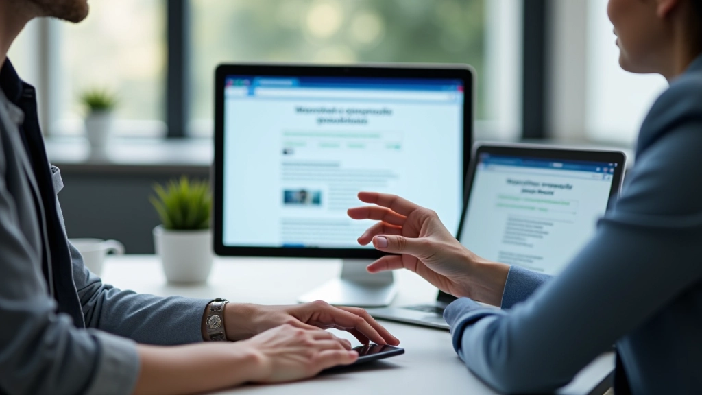 Mehrere Displays und Smartphones mit verschiedenen Farbeinstellungen zeigen das gleiche Design unterschiedlich